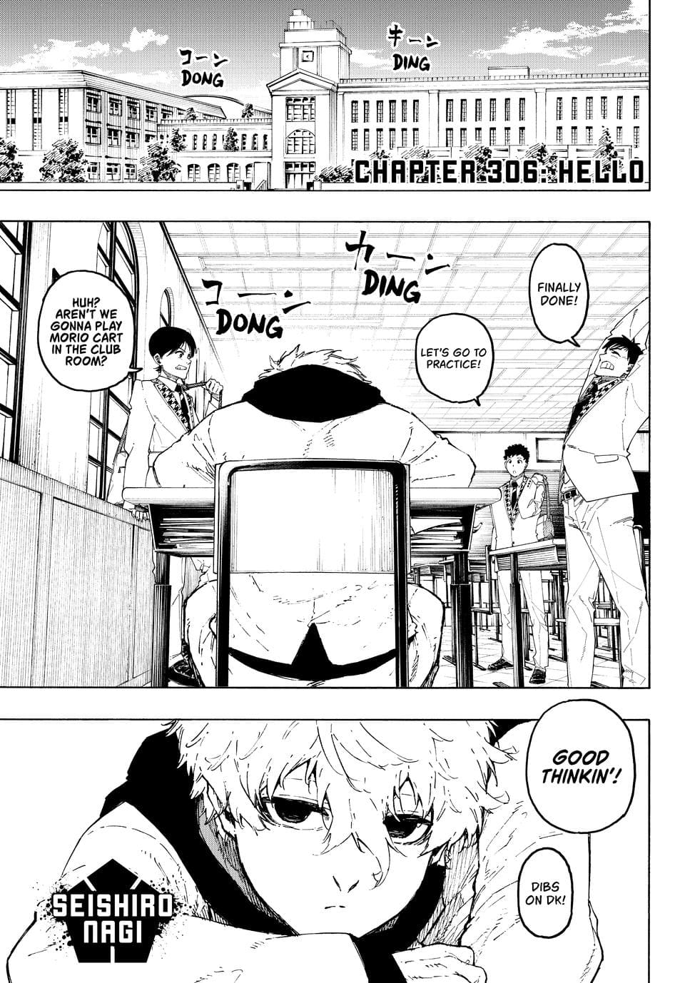 Blue Lock, Chapter 306 image 01